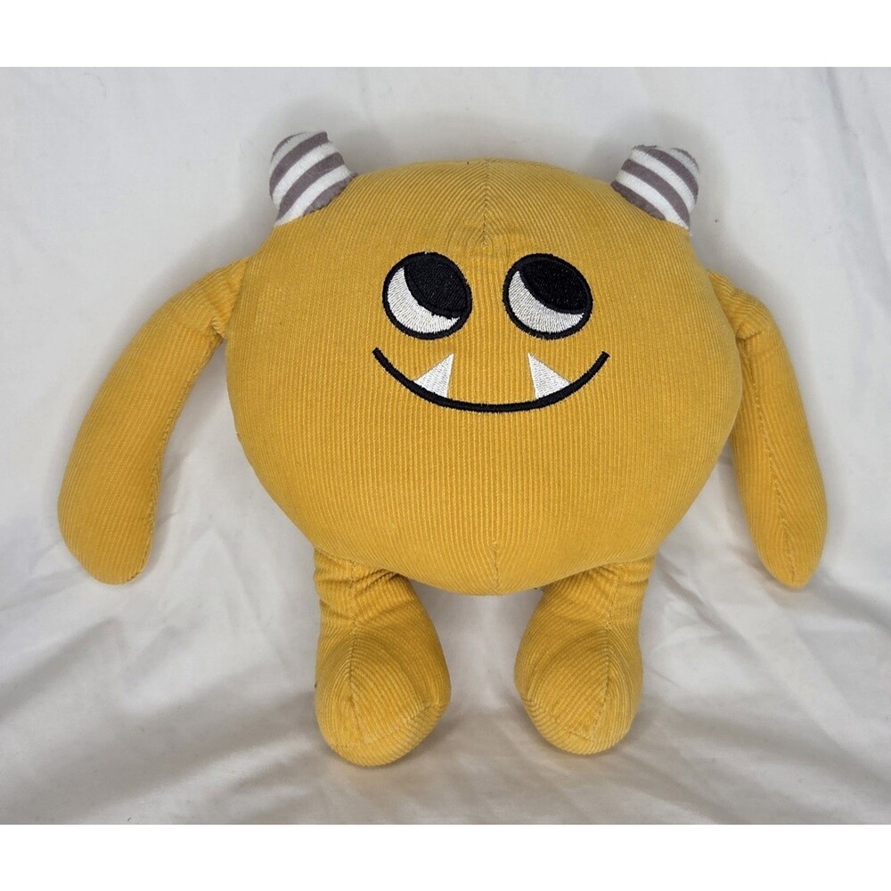 Nibbles The Book Monster Plush 2016 Emma Yarlett 9” Corduroy Stuffed Horns